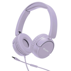 Casque filaire lavande micro