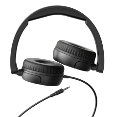 Casque filaire noir USB C