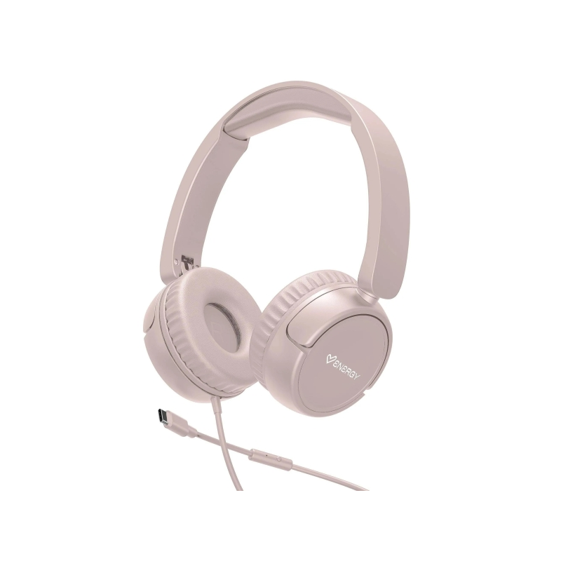 Energy Sistem Casque filaire USB-C Rose