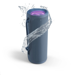 enceinte bluetooth bleue 15W