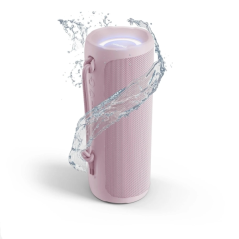 Enceinte Bluetooth rose portable