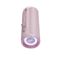 Enceinte Bluetooth rose compacte
