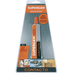 tube de colle jaune Supergen
