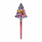 Apli Lot de 12 crayons de Noël avec mini gommes assorties Apli Lot de 12 crayons de Noël avec mini gommes assorties