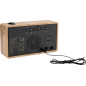 Thomson Radio réveil projecteur bois