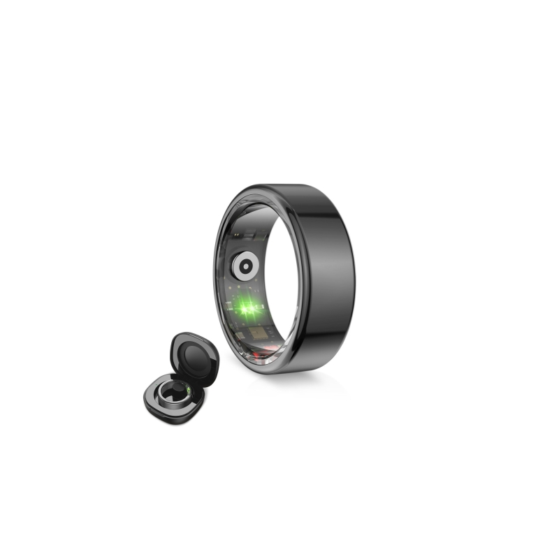 Bague connectée Ksix Saturn noire taille L