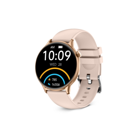 Montre connectée Ksix rose AMOLED