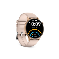 Montre connectée rose AMOLED