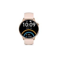 Montre connectée rose AMOLED