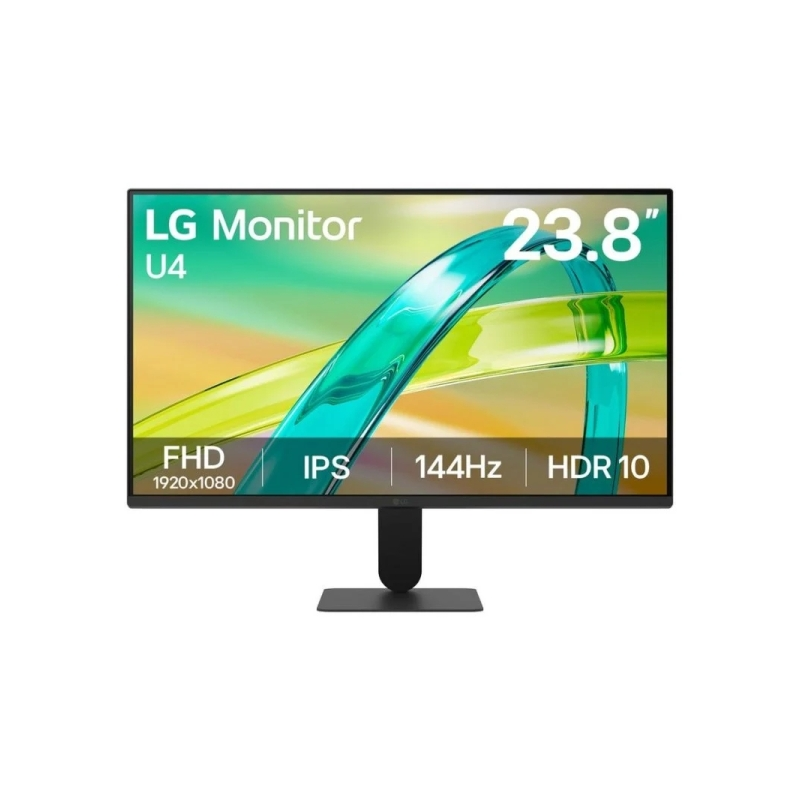 LG U4 Moniteur 23,8" IPS Full HD 144Hz Noir LG U4 Moniteur 23,8" IPS Full HD 144Hz Noir