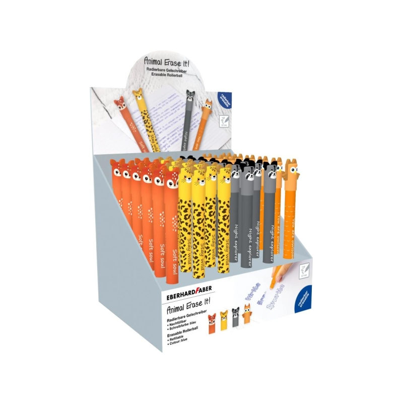 Stylos effaçables Eberhard Faber Animal, 36 pièces Stylos effaçables Eberhard Faber Animal, 36 pièces