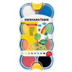 Pastilles d'aquarelle assorties Eberhard Faber