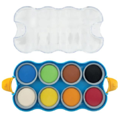 Pastilles d'aquarelle assorties Eberhard Faber
