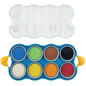 Aquarelles Eberhard Faber, 8 pastilles assorties Ø44 mm Aquarelles Eberhard Faber, 8 pastilles assorties Ø44 mm