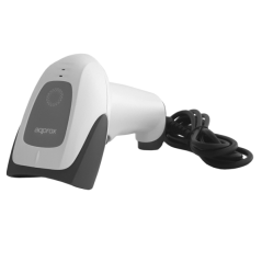 lecteur codes barres USB blanc