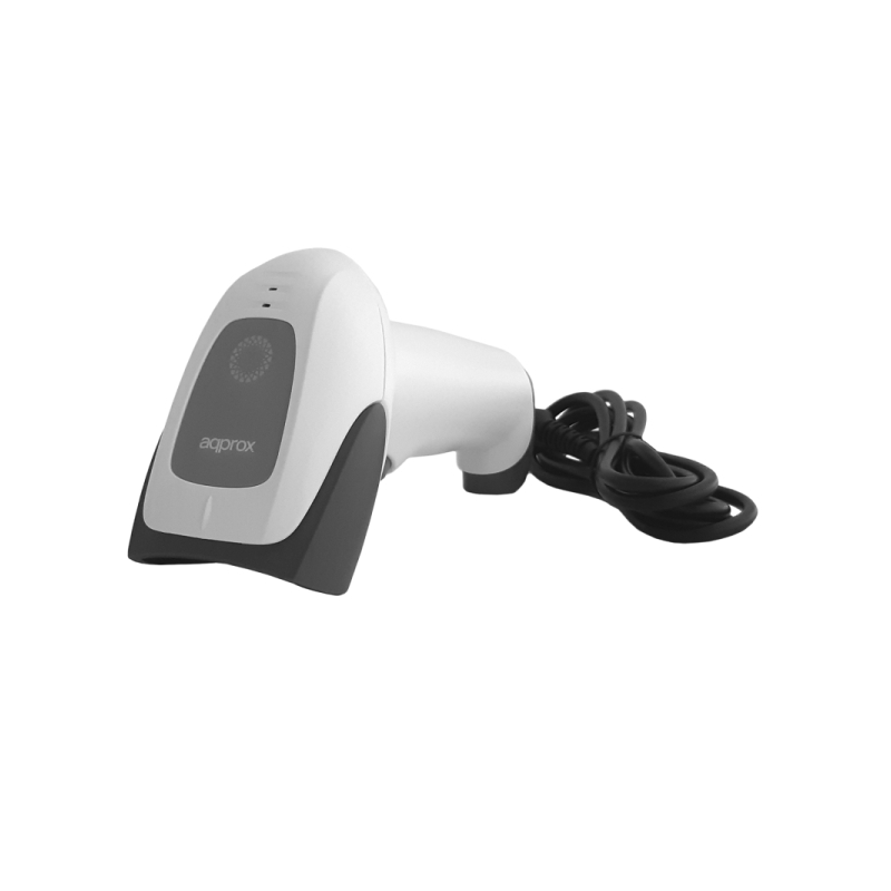Approx APPLS22WH Lecteur codes-barres 1D/2D USB blanc