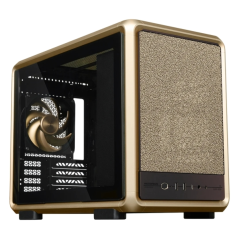 boîtier PC Cooler Master doré