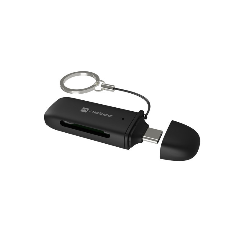 Lecteur de cartes Natec Scarab C USB-C noir Lecteur de cartes Natec Scarab C USB-C noir