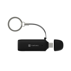 Lecteur de cartes USB C noir