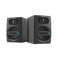 Haut parleurs PC noirs 2.0