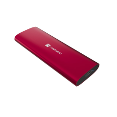 boîtier SSD M2 NVMe rouge
