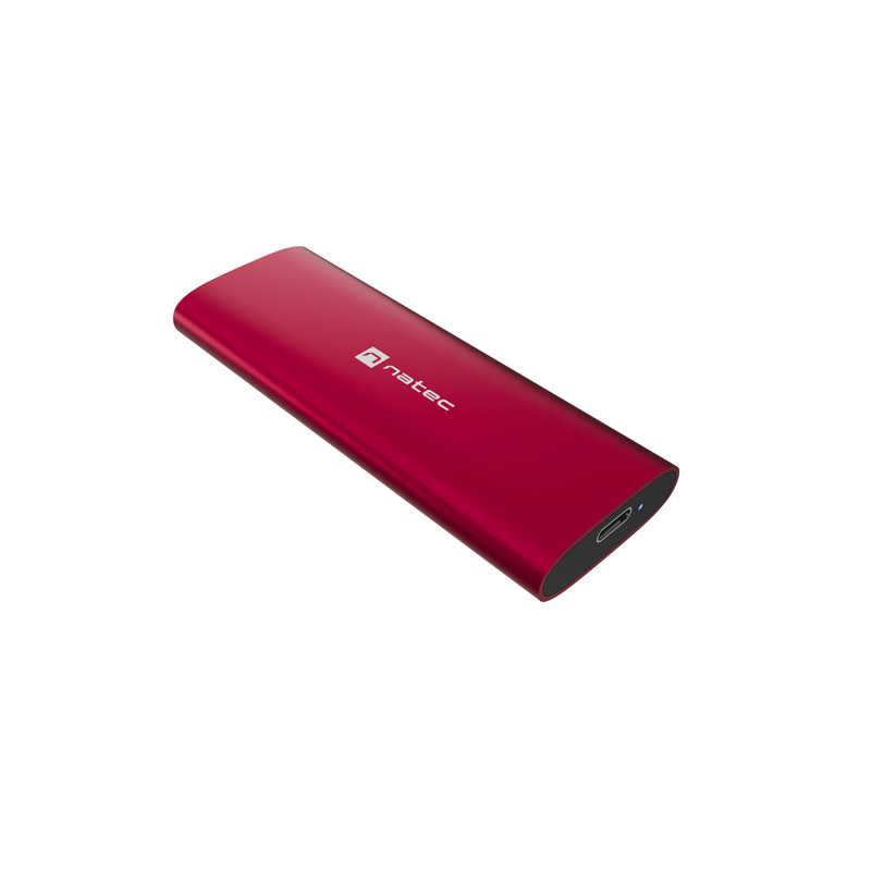 Natec Rhino Lite Boîtier SSD M.2 NVMe USB-C Rouge
