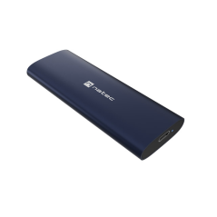 Boîtier SSD M2 NVMe bleu USB-C