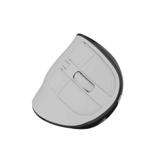 Souris verticale sans fil blanche