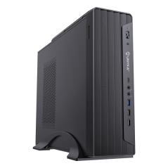 boîtier MicroATX slim noir