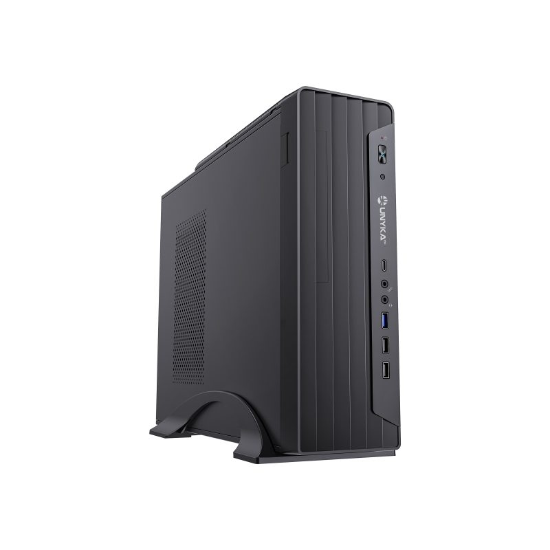 Unykach UK2012 Boîtier MicroATX Slim Noir Unykach UK2012 Boîtier MicroATX Slim Noir