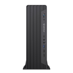 boîtier MicroATX slim noir