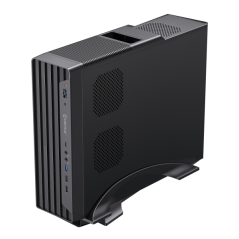 boîtier MicroATX slim noir