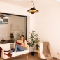 Chauffage plafond halogène extérieur Cecotec 2000 W noir