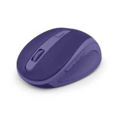 Souris sans fil violette ergonomique