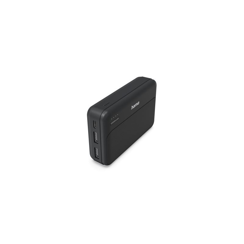 Batterie externe Hama 10000 mAh USB-C USB-A Gris
