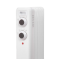 Radiateur à huile Daewoo 1000W 5 éléments blanc Radiateur à huile Daewoo 1000W 5 éléments blanc