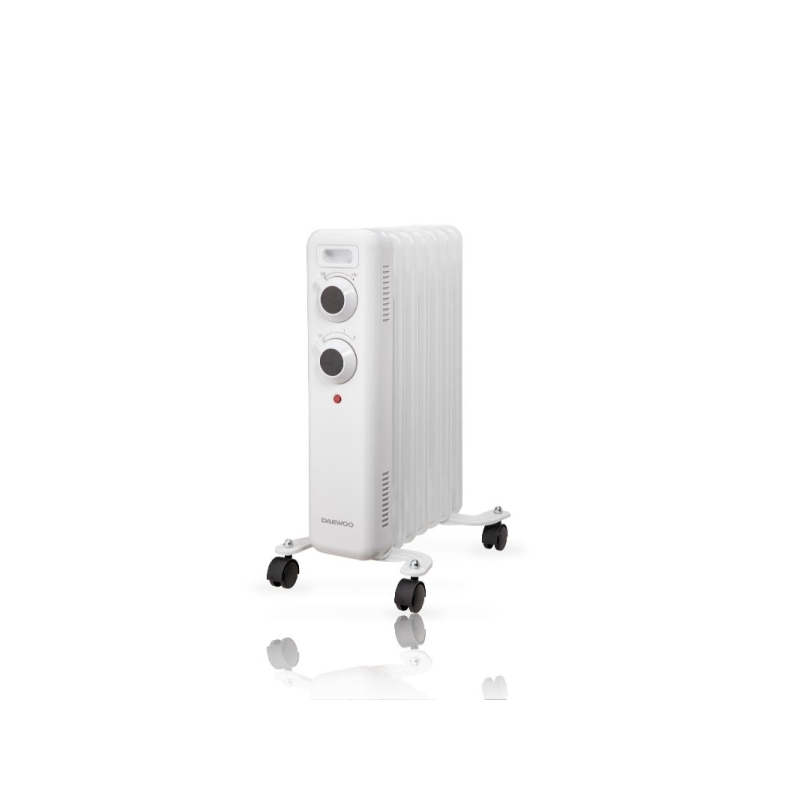 Radiateur à huile Daewoo DW9502 1500W blanc Radiateur à huile Daewoo DW9502 1500W blanc