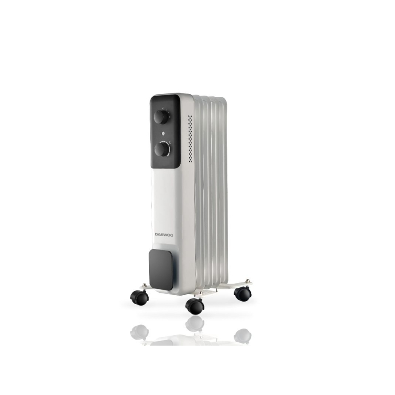 Radiateur à huile Daewoo DW9504 1000W 5 éléments Radiateur à huile Daewoo DW9504 1000W 5 éléments