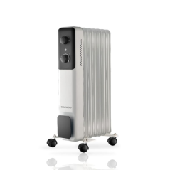 Radiateur à huile noir blanc