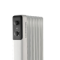 Radiateur à huile Daewoo DW9505 1500W 7 éléments noir/blanc Radiateur à huile Daewoo DW9505 1500W 7 éléments noir/blanc