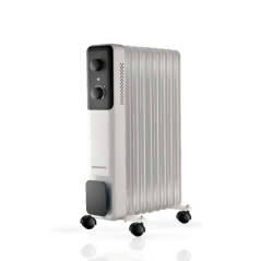 Radiateur bain huile noir blanc