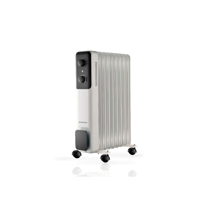 Radiateur à bain d’huile Daewoo DW9506 2000W Noir/blanc Radiateur à bain d’huile Daewoo DW9506 2000W Noir/blanc