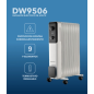 Radiateur à bain d’huile Daewoo DW9506 2000W Noir/blanc Radiateur à bain d’huile Daewoo DW9506 2000W Noir/blanc