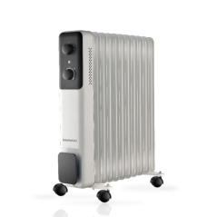 Radiateur à huile noir blanc