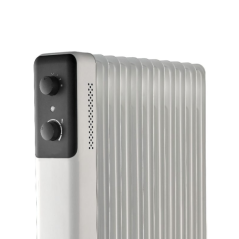 Radiateur à huile noir blanc