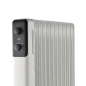 Radiateur à huile Daewoo DW9507 2500W 11 éléments Noir/blanc Radiateur à huile Daewoo DW9507 2500W 11 éléments Noir/blanc
