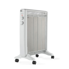 radiateur mica noir blanc