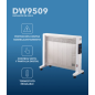 Radiateur mica Daewoo 2000W blanc noir Radiateur mica Daewoo 2000W blanc noir