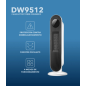 Daewoo DW9512 Chauffage céramique tour 2000W noir/blanc