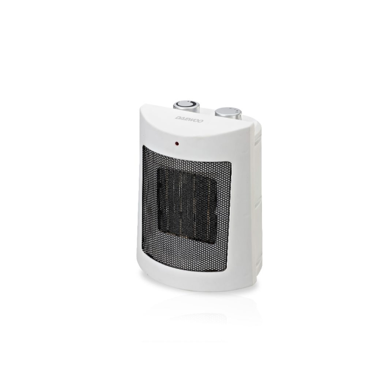 Chauffage céramique Daewoo 1800 W blanc PTC 2 niveaux
